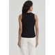 thumbnail image 3 of Polera Mujer Rib Medio Cierre Negro, 3 of 4
