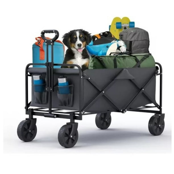 Carrito Plegable Todo En Uno: Perfecto Para Camping Y Picnic