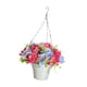 thumbnail image 5 of Flores Colgantes Artificiales Con Maceta De Cadena De Cesta Para Terraza, Patio Al Aire Libre, Estilo D, 5 of 5