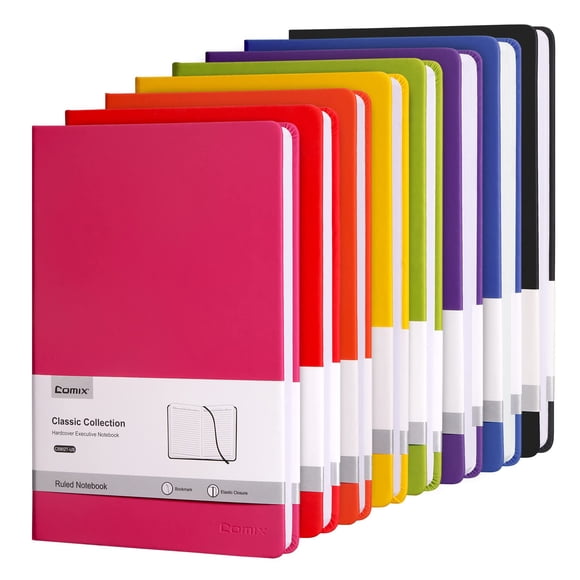Cuadernos Journal Paquete De 8 240 Páginas A5 8 Colores