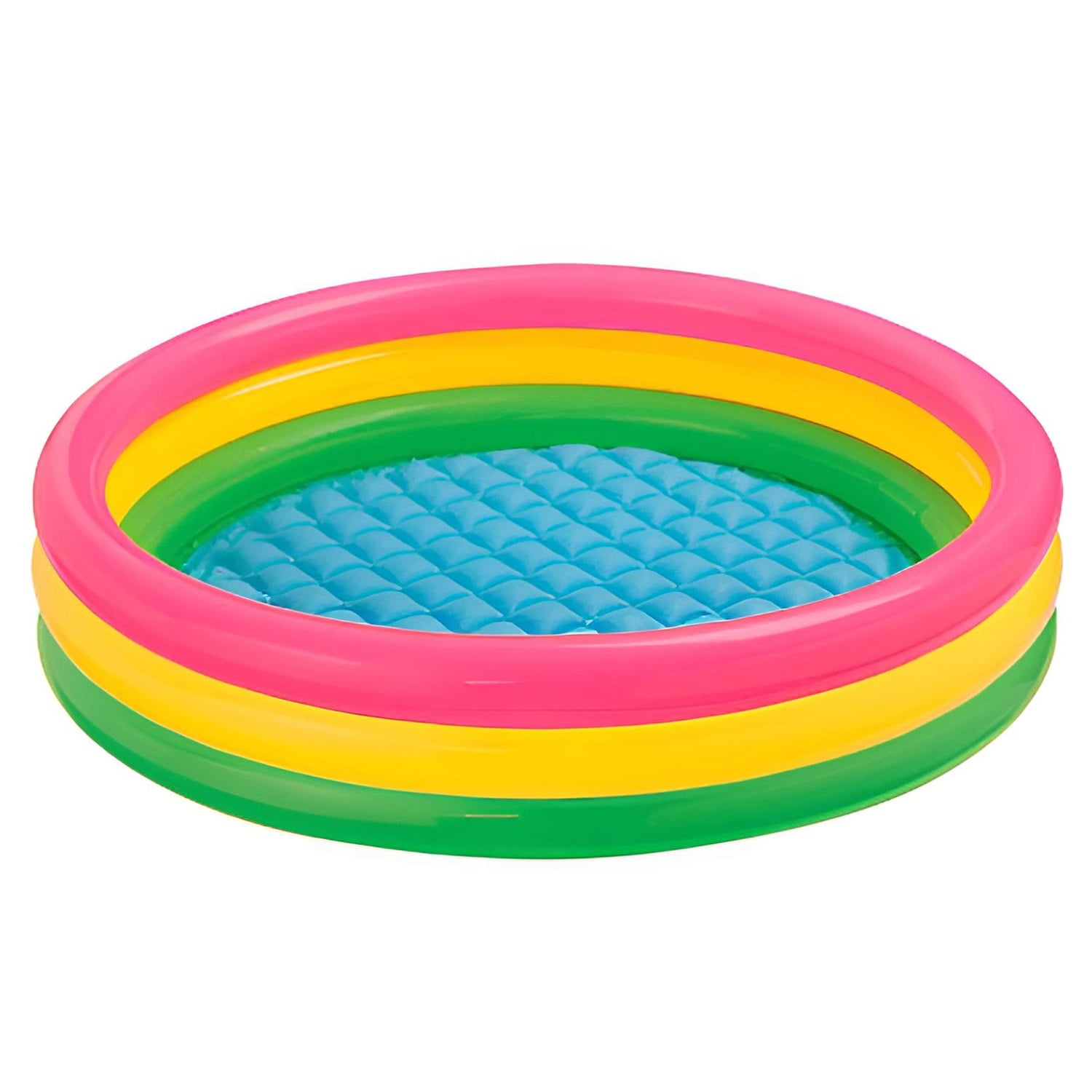 Piscina Inflable 3 Aros 3 Colores 1.47m X 33cm Intex