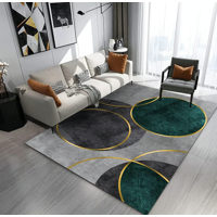 Mundo Shopping - Alfombra Lisa Con Diseño En 3D 200X240Cm