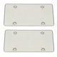 thumbnail image 1 of Tenedor plástico de la etiqueta del marco de la placa 2pcs para los coches nosotros universal estándar, 1 of 5