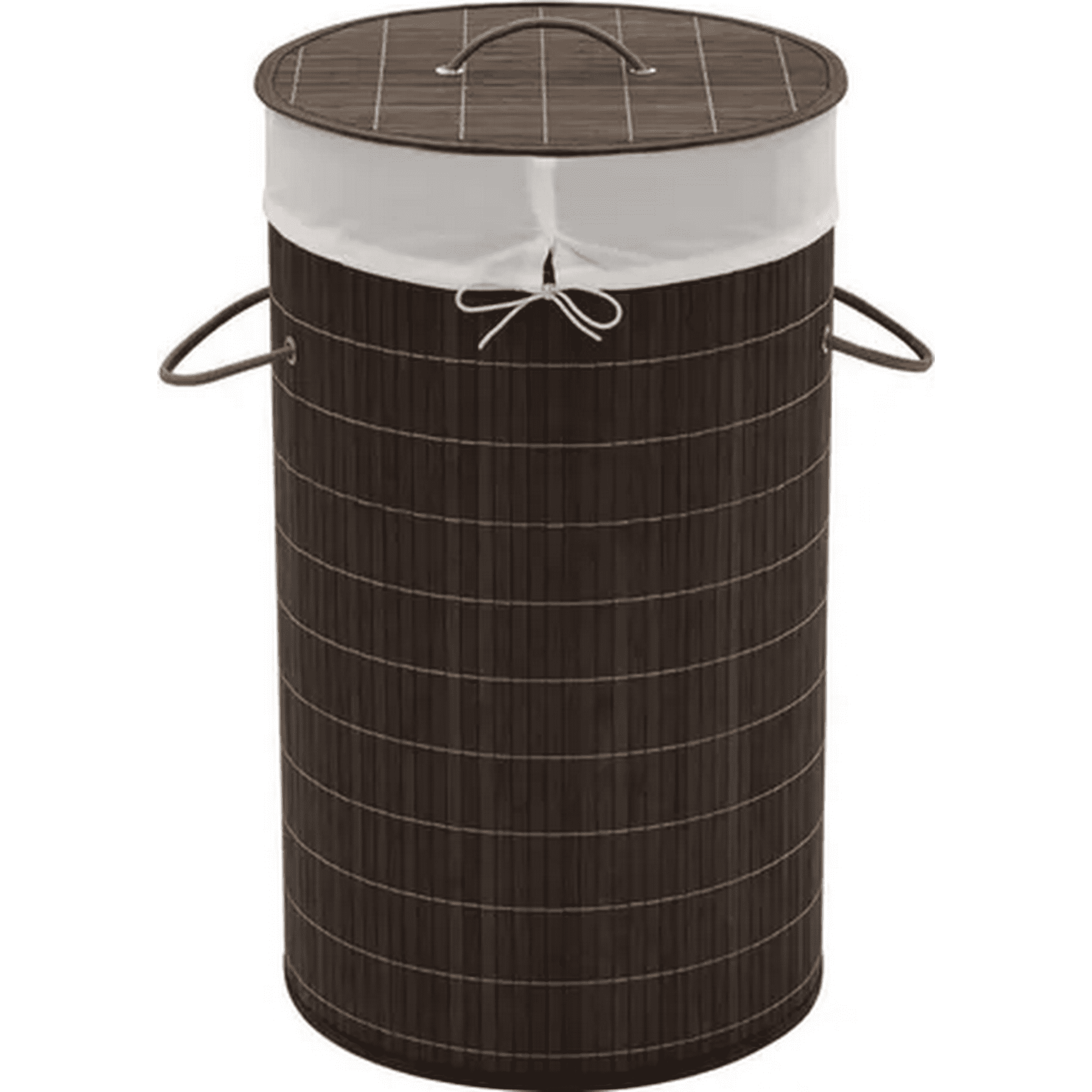 Genérico - Cesto Ropa Bambú Natural 60x40cm