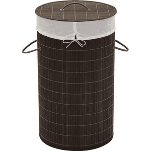 Genérico - Cesto Ropa Bambú Natural 60X40Cm