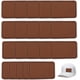 thumbnail image 1 of 20 parches de cuero sintético para sombreros con adhesivo, rectangulares, en blanco, para reparación de telas, costura láser, 7,6 x 5 cm (caqui), 1 of 7