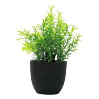 Bothyi - Mini Planta Artificial En Maceta Para Decorar El Estante Del Baño.