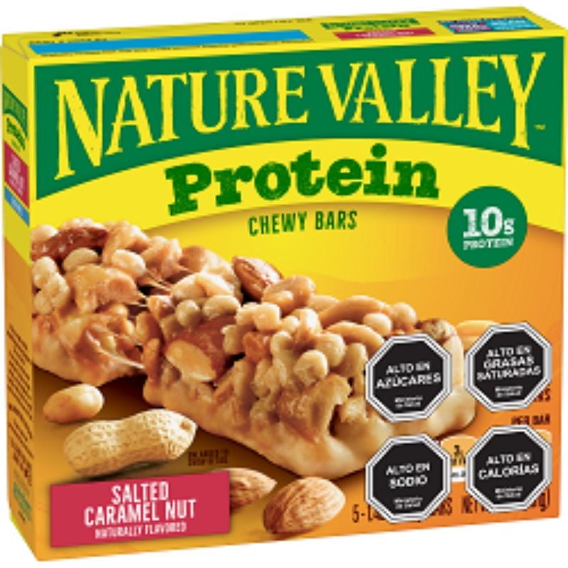 Barra De Proteína Con Caramelo 201 g Nature Valley