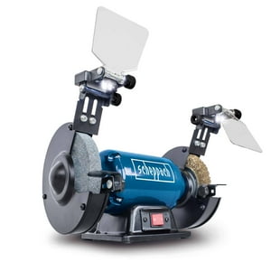 Esmeril Pulidora De Banco Doble Con Disco De Alambre 400W - Scheppach