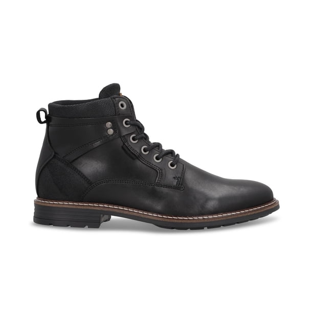 Botines Casual Urbano Hombre Cuero Raven-6-30 Negro negro 46