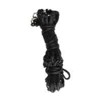 Magideal - Neta De Heno De Alimentación Lenta, Bolsa De Malla Colgante, Suministros De Alimentación, Bolsa De Heno Para Puestos De Alimentación De Día Completo Negro 36 Pulgadas