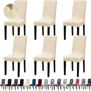 Aura Zeus - Set De 6 Fundas Para Sillas De Comedor Cubre Silla Con Elastico Az