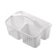 thumbnail image 1 of Ducha Portátil Caddy Cesta Suministros De Limpieza Cubo 3 Compartimentos Divididos Blanco, 1 of 5