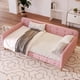 thumbnail image 2 of Twin Size Upholstered Daybed with 4 Support Legs, Rubine(Old SKU DL001824), 2 of 3