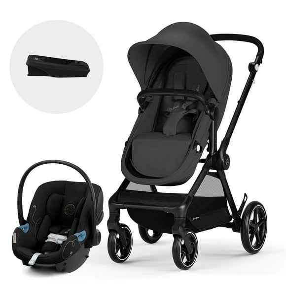 Coche Travel System EOS 2 en 1 Negro + Aton G + Base
