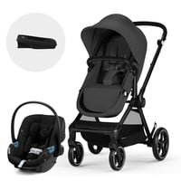 Cybex - Coche Travel System Eos 2 En 1 Negro + Aton G + Base