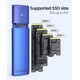 thumbnail image 4 of Carcasa SSD ORICO M.2 NVMe SATA Adaptador USB C 3.2 Gen 2, 4 of 8