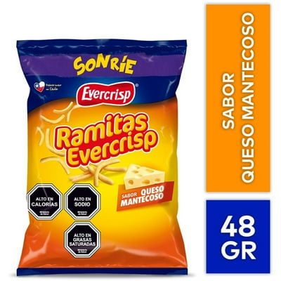 Ramitas Sabor Queso 48 G Evercrisp