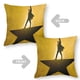 thumbnail image 2 of Hamilton Fundas de almohada de terciopelo con tema, regalos de funda de almohada, decoración para el hogar, cojín de lanzar, regalo de cumpleaños para fans y parejas.50*50cm., 2 of 6