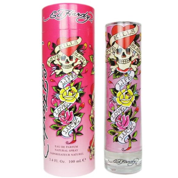 Perfume Ed Hardy 3.4 oz EDP para Mujer Christian Audigier