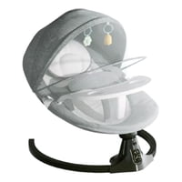 Genérico - Silla Mecedora De Bebe 5 Velocidades Bandeja Mosquitero Lau