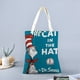 thumbnail image 2 of Dr. Seuss Bolso de tela con estampado de lienzo para mujer, bolsa de compras reutilizable y estética, con cremallera interior, regalo para mujer,38*45cm., 2 of 6