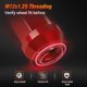 thumbnail image 2 of Tuercas CNSPEED M12x1.25 Rojas 20 Piezas Aluminio 50 mm de Altura, 2 of 7