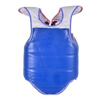 Magideal - Equipo De Pecho De Karate, Protector De Pecho Reversible, Chaleco Protector De Boxeo Con Absorción De Golpes, Protector Abdominal Para Golpes Pesados Xs