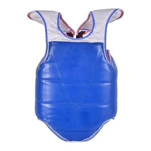 Magideal - Equipo De Pecho De Karate, Protector De Pecho Reversible, Chaleco Protector De Boxeo Con Absorción De Golpes, Protector Abdominal Para Golpes Pesados Xs