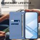 thumbnail image 5 of Cartera para Google Pixel 8A con Bolsillo de Tarjetas, Azul, 5 of 6