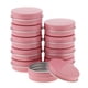 thumbnail image 5 of 10x 60ml cosméticos de aluminio redondo crema bálsamo para labios vacíos contenedores tarros tin pink, 5 of 5