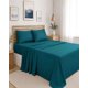 thumbnail image 3 of Set de Sabanas King 4 Pzs Textil Suave con Fuelle de 30 cm para Cama, 3 of 6