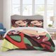 thumbnail image 1 of Demon Slayer Bedding Sets Cartoon Duvet Cover Lightweight 3 Piece Bet Sets for Kids Boys Girls, 1 of 5