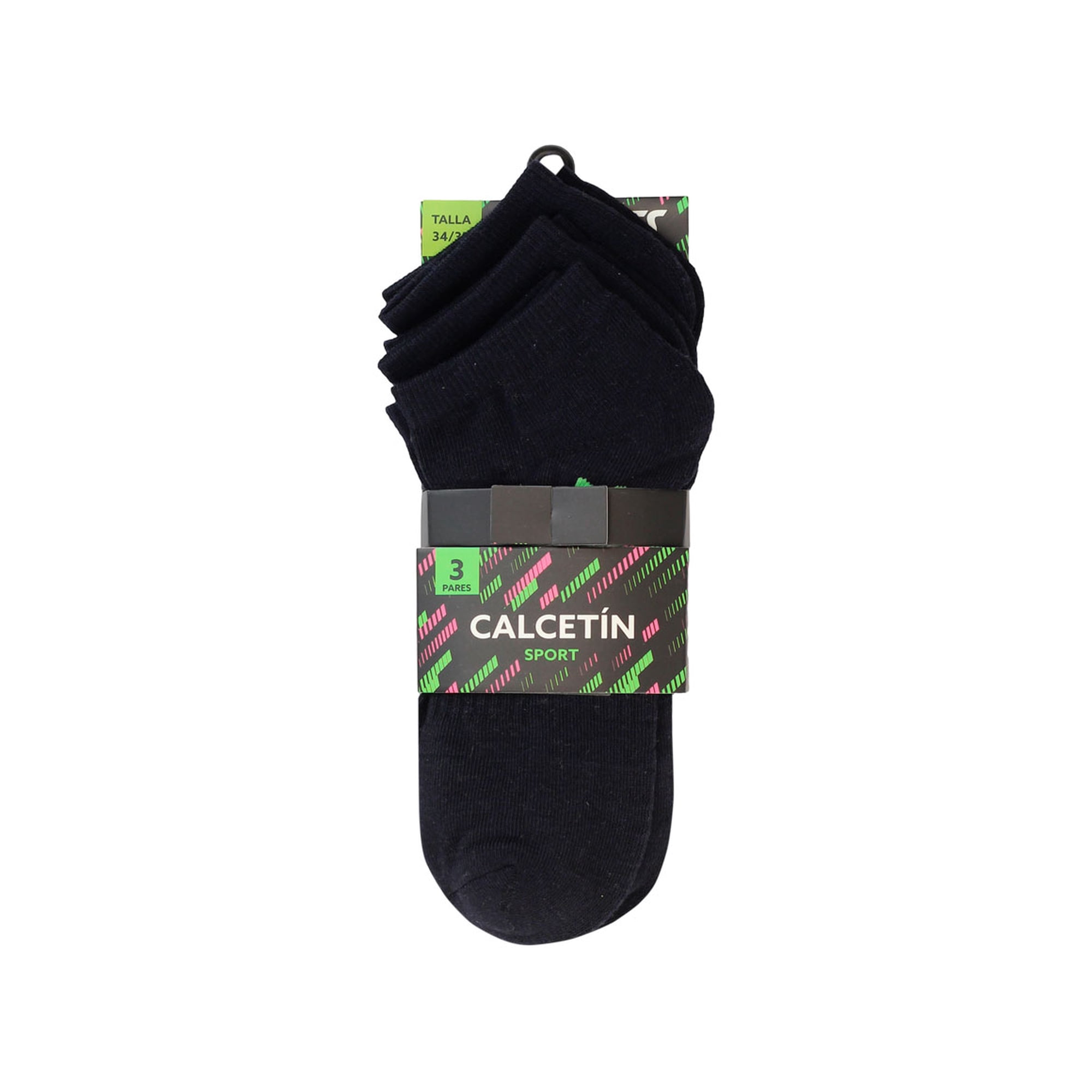 Ficcus - Triplepack Calcetín Escolar Unisex