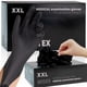 thumbnail image 1 of Guantes desechables FINITEX de nitrilo negro, 5 mil, 100 unidades, 1 of 9