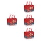 thumbnail image 2 of 4 Bolsas De Regalo De Navidad De Gran Capacidad, Bolsas De Regalo De Fiesta Multifuncionales, Color Rojo, 2 of 5