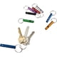 thumbnail image 3 of Juego de 12 silbatos extra fuertes para acampar, hacer senderismo, cazar, deportes al aire libre y situaciones de emergencia. Llavero de aluminio resistente pero ligero., 3 of 6