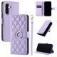 thumbnail image 1 of Funda Acolchada con Anilla y Correa para Samsung Galaxy A36 5G Slots para Tarjetas Morado, 1 of 5