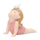 thumbnail image 1 of Bunny Girl Yoga Pose Figurilla Meditación Regalos Para Los Amantes De Los Estantes De Estantería Mochizuki, 1 of 5