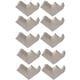 thumbnail image 5 of 10 unids engrosada baby proofing mesa protector de esquina protector gris, 5 of 5