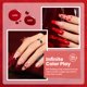 thumbnail image 4 of Set de gel de uñas Beetles – 6 tonos rojos brillantes, 4 of 7