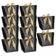 thumbnail image 1 of 10 Bolsas De Regalo A Granel Bolsas De Mercancía Reutilizables Para Aniversarios Cumpleaños Negro S, 1 of 5