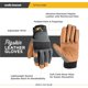 thumbnail image 2 of Wells Lamont Men's Heavy Duty Pigskin Hybrid Leather Work Gloves, 2 of 3