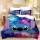 thumbnail image 2 of Stitch Comforter Bedding Sets Cute Quilt Bed Cover Duvet Cover Pillow Case 2-3 Pieces Sets Kids Adult Size, 2 of 5