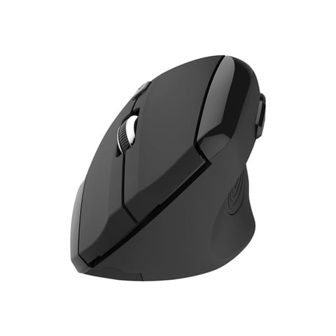 Klip Xtreme - Klipx Mouse Vertical Inalambrico 2.4 Ghz Negro Hasta 1600Dpi