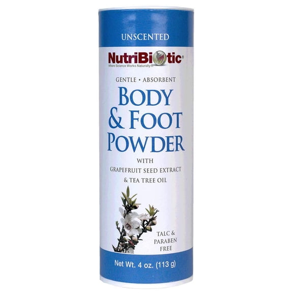 Polvo Corporal NutriBiotic 113 g Sin Fragancia Vegano