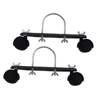 Magideal - 2 Soportes Para Ruedas Calefactoras De Aceite, Portátiles, De 8,3 Pulgadas De Largo, De Acero Al Carbono, Fáciles De Instalar Y Reemplazar Directament