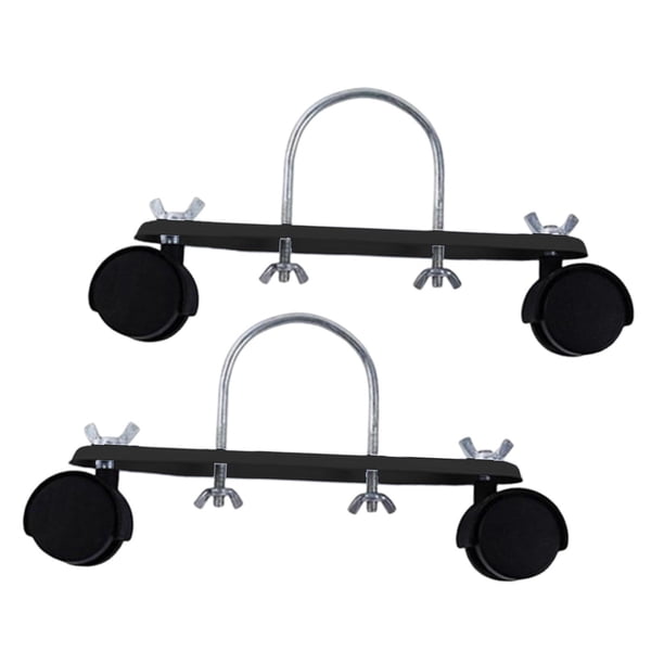 2 soportes para ruedas calefactoras de aceite, portátiles, de 8,3 pulgadas de largo, de acero al carbono, fáciles de instalar y reemplazar directament