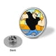 thumbnail image 3 of Johnny Bravo theme Round Button Badge Premium Metal Construction Ideal For High end Events 2 8 Cm, 3 of 6