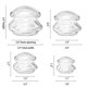 thumbnail image 3 of Set de 4 Ventosas de Silicona Transparente para Masaje ICUPPING, 3 of 6
